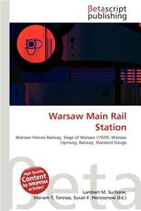 Warsaw Main Rail Station