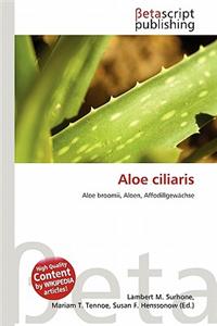 Aloe Ciliaris
