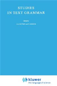 Studies in Text Grammar