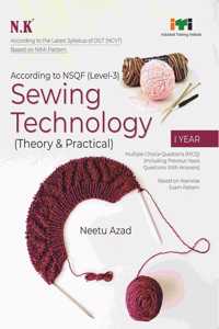 Neelkanth - Sewing Technology Theory and Practical - I Year (English) NSQF Level-3 ITI Book