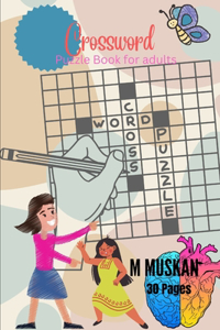 Crossword Puzzle Book for adults 30 Pages