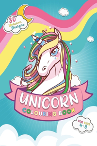 Unicorn Colouring Book