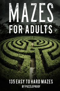 Maze Book For Adults Easy To Hard