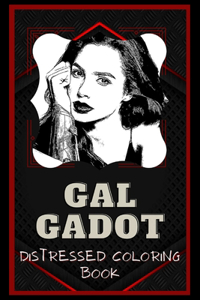 Gal Gadot Distressed Coloring Book