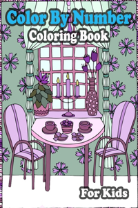 Color By Number Coloring Book For Kids