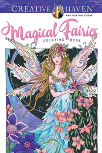 Creative Haven Magical Fairies Coloring Book