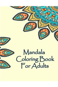 Mandala Coloring Book For Adults