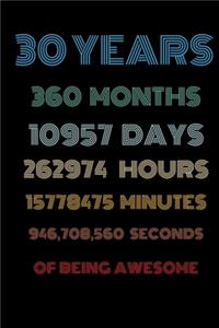 30 years of being awesome