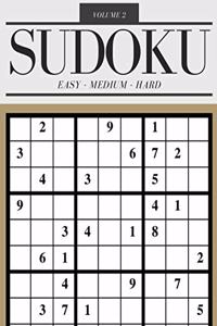 Sudoku Easy Medium Hard Volume 2