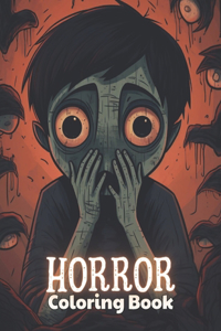 Horror Coloring Book for Adult