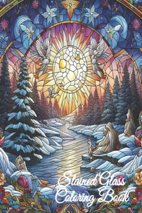 Stained Glass Coloring Book