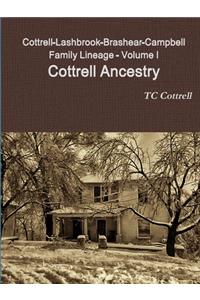 Cottrell-Lashbrook-Brashear-Campbell Family Lineage Volume I Cottrell Ancestry
