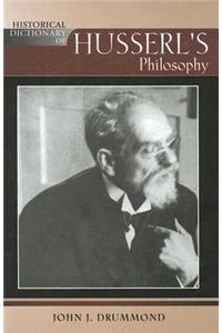 Historical Dictionary of Husserl's Philosophy