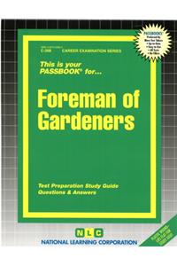 Foreman of Gardeners