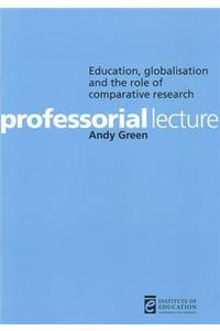 Education, Globalization and the Role of Comparative Research [op]