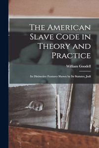 American Slave Code in Theory and Practice