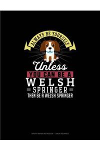 Always Be Yourself Unless You Can Be A Welsh Springer Then Be A Welsh Springer