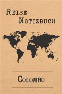 Reise Notizbuch Colombo