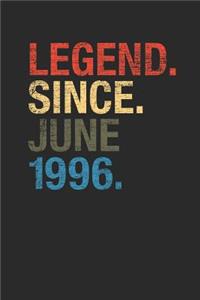 Legend Since June 1996