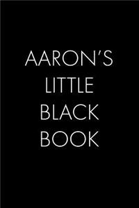 Aaron's Little Black Book