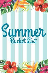 Summer Bucket List