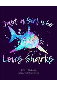 Just a Girl Who Loves Sharks