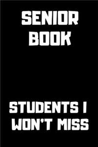 Students I Won't Miss