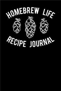 Homebrew Life Recipe Journal