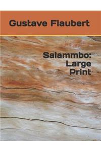 Salammbo: Large Print