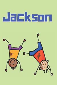 Jackson Personalized Sketchbook Journal Notebook
