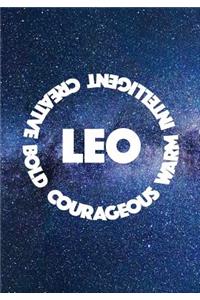 Leo Courageous Warm Intelligent Creative Bold