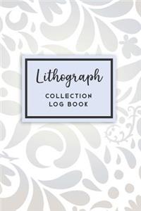 Lithograph Collection Log Book