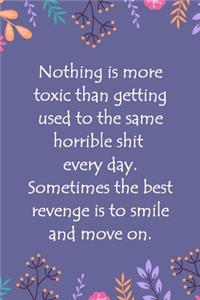 Encouraging Notebook with Quote - Divorce Gifts for Women, Break Up Gifts for Women