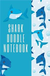 Shark Doodle Notebook