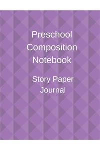 Preschool Composition Notebook