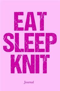 Eat Sleep Knit Journal