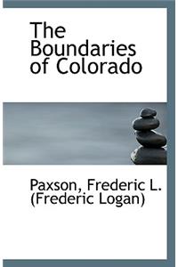 The Boundaries of Colorado