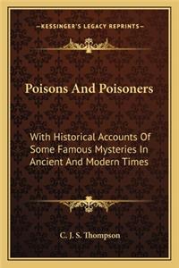Poisons And Poisoners