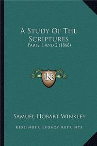 Study of the Scriptures