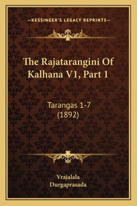 The Rajatarangini Of Kalhana V1, Part 1