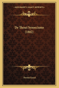 De Thesei Synoecismo (1882)