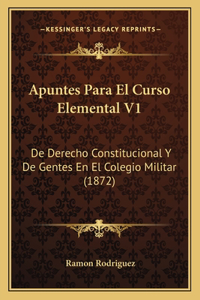 Apuntes Para El Curso Elemental V1