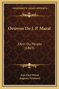 Oeuvres De J. P. Marat