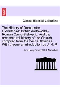 The History of Dorchester, Oxfordshire