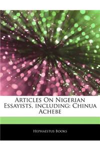 Articles on Nigerian Essayists, Including