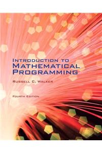 Introduction to Mathematical Programming