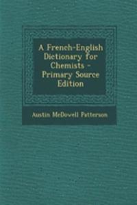 A French-English Dictionary for Chemists