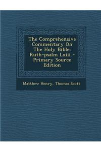 The Comprehensive Commentary on the Holy Bible