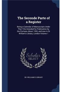 The Seconde Parte of a Register