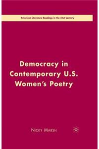 Democracy in Contemporary U.S. Women's Poetry